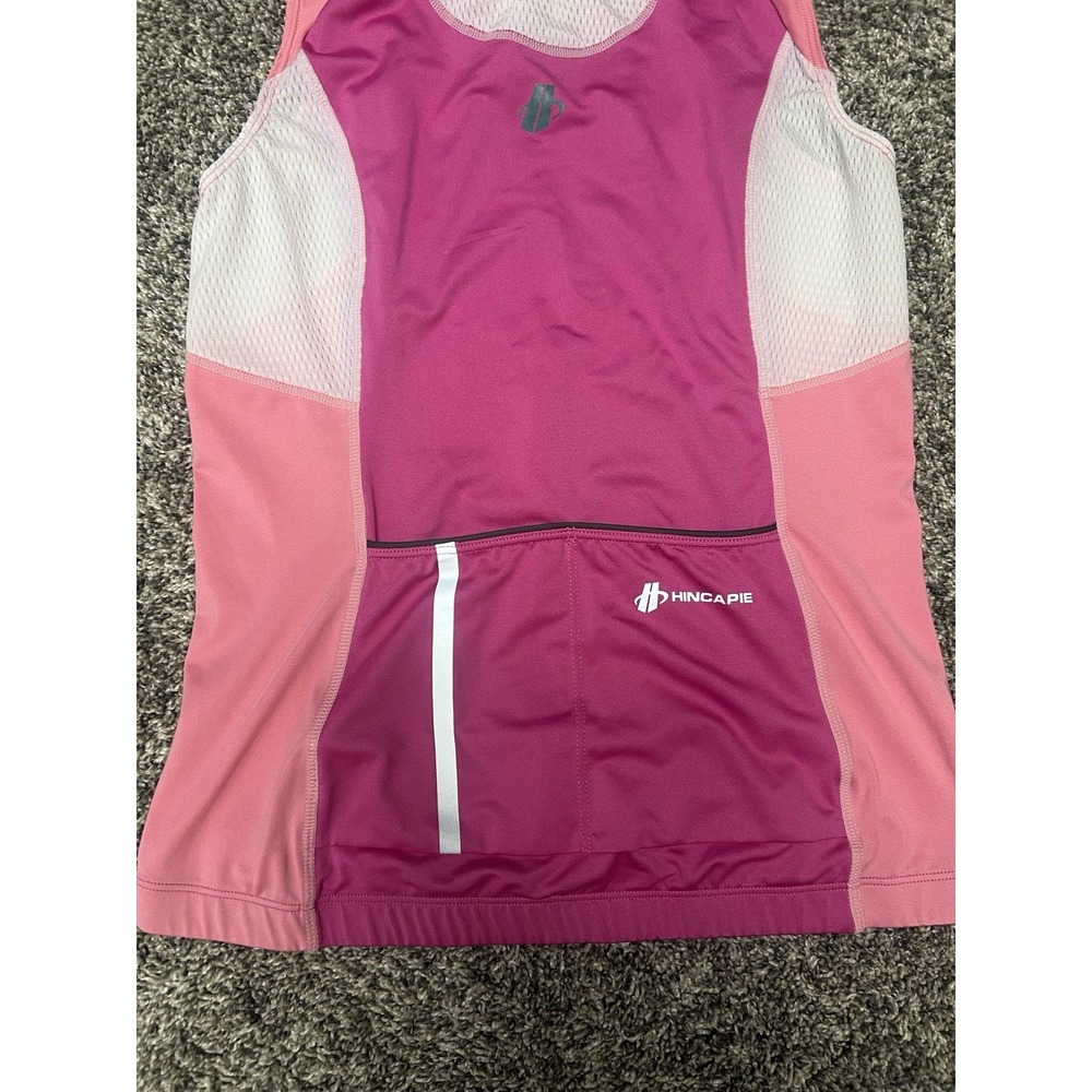 Hincapie Women's M Cycling Vest Full Zip Sleeveless Breathable Back Pockets - Picture 5 of 7
